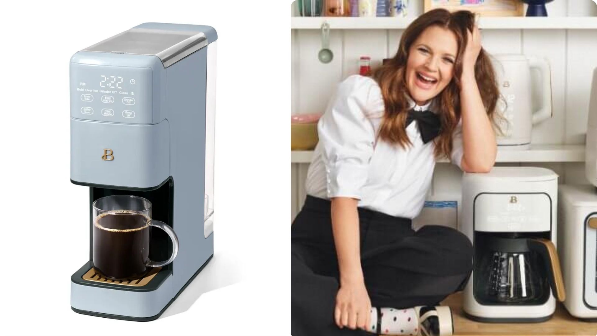 drew barrymore coffee maker problems