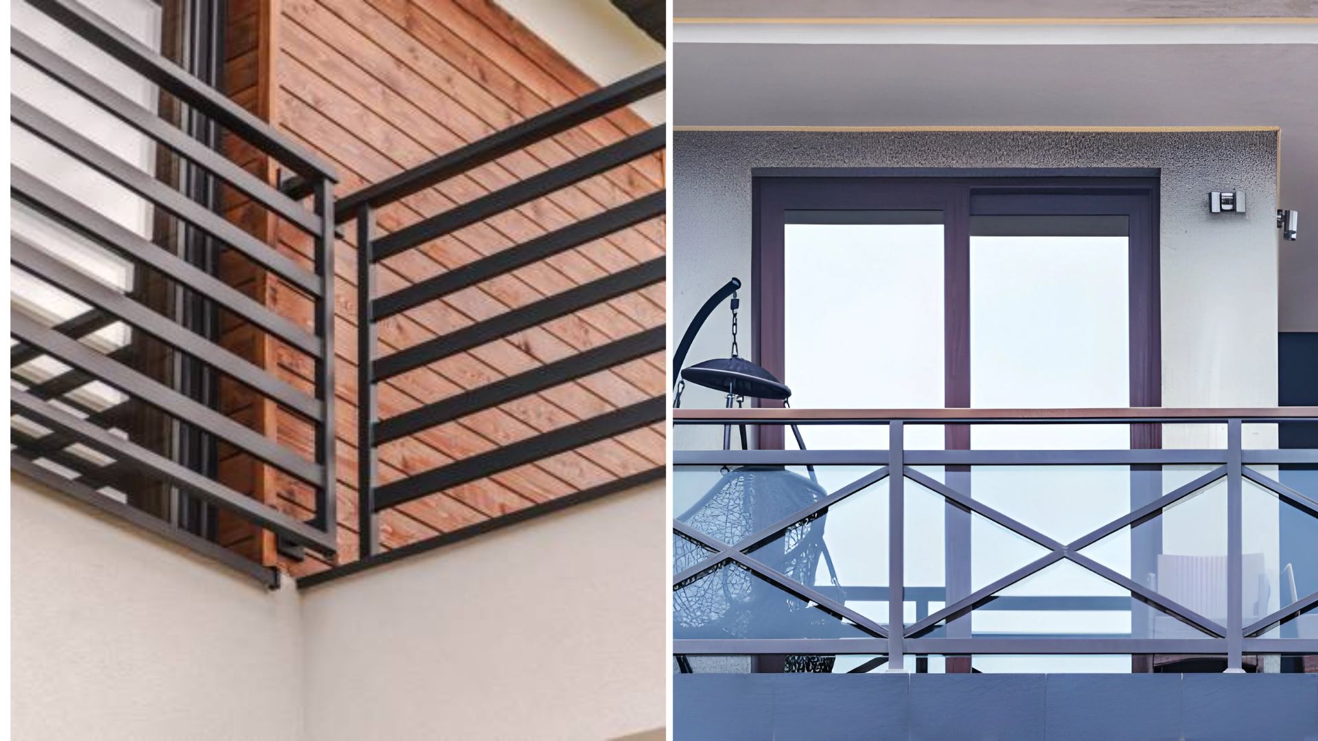 modern balcony railing design