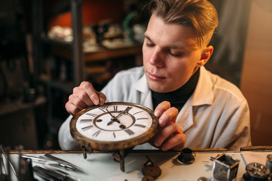 in home clock repair near me